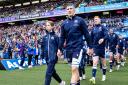 Rory Darge leads out Scotland