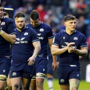 The Scotland team at full time