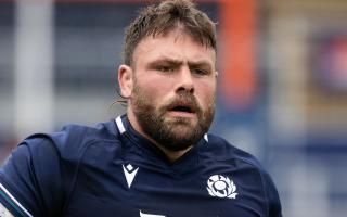 Scotland prop Rory Sutherland is on his way to Glasgow